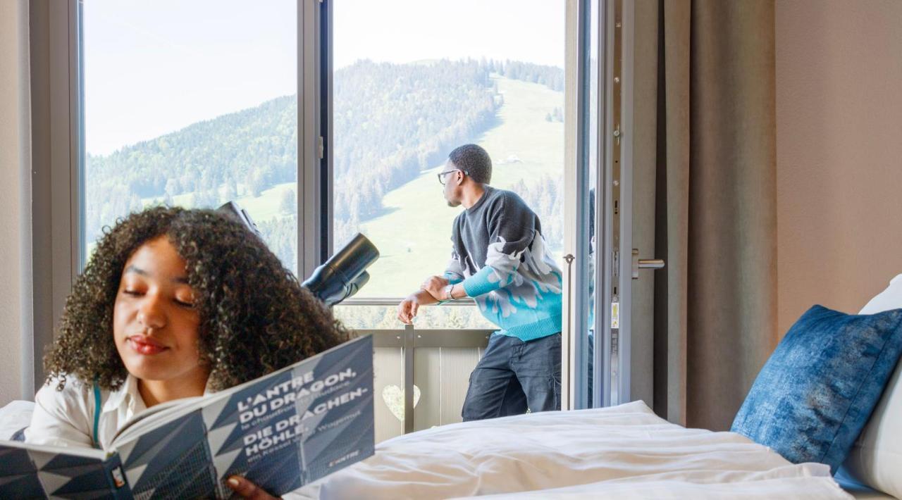 Boutique Hotel Corbetta - Spa 60M2 - La Montagne A 5 Minutes De L'Autoroute A12 Aux Paccots Sur Montreux - Nouveau Loft Familial - Profitez Du Lac Leman Et Des Montagnes En Meme Temps Les Paccots 外观 照片